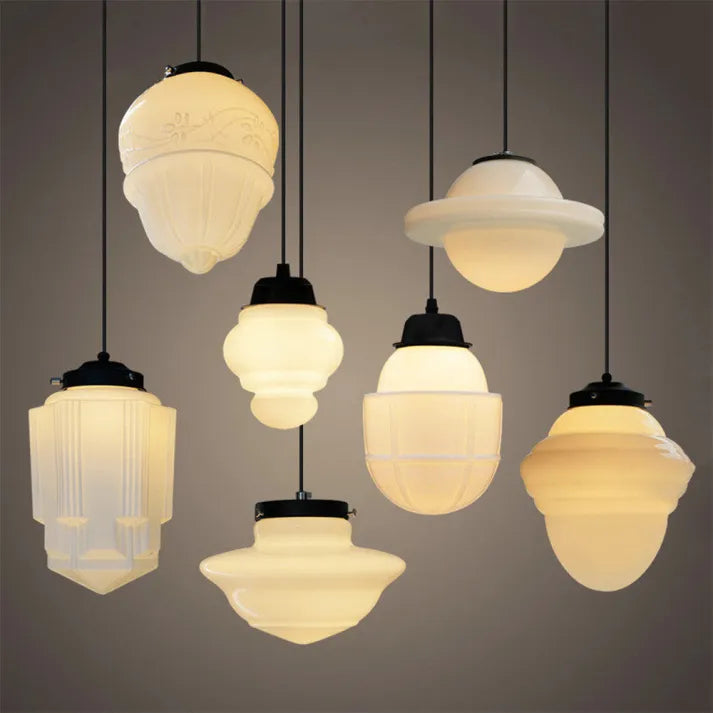 Modern Geo Glass Pendant Light - Luxicro