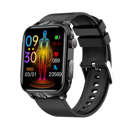 Advanced Smartwatch with Blood Pressure Heart Rate Monitor - Luxicro