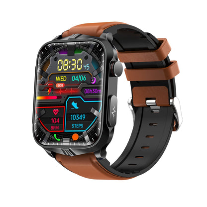 Advanced Smartwatch with Blood Pressure Heart Rate Monitor