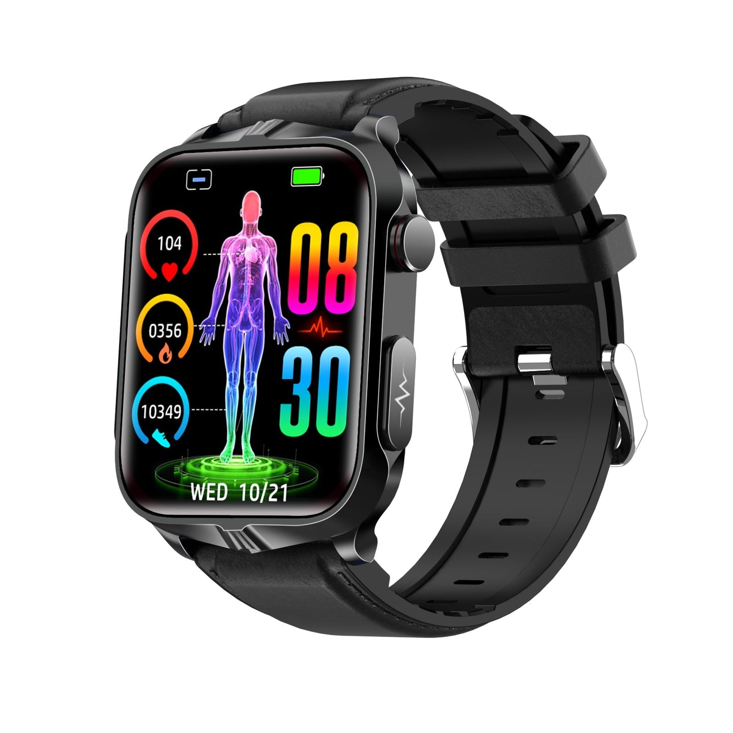 Advanced Smartwatch with Blood Pressure Heart Rate Monitor