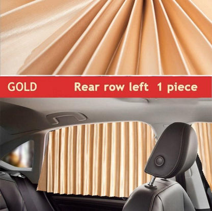 Car Window Sun Shield Curtain Blocker