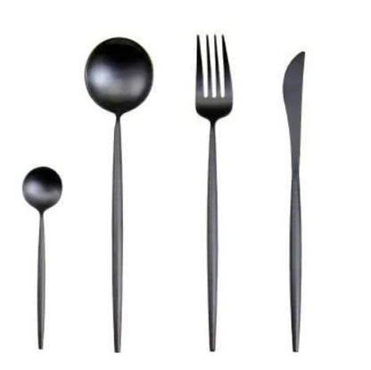 Premium 24-Piece Stainless Steel Flatware Set - Luxicro