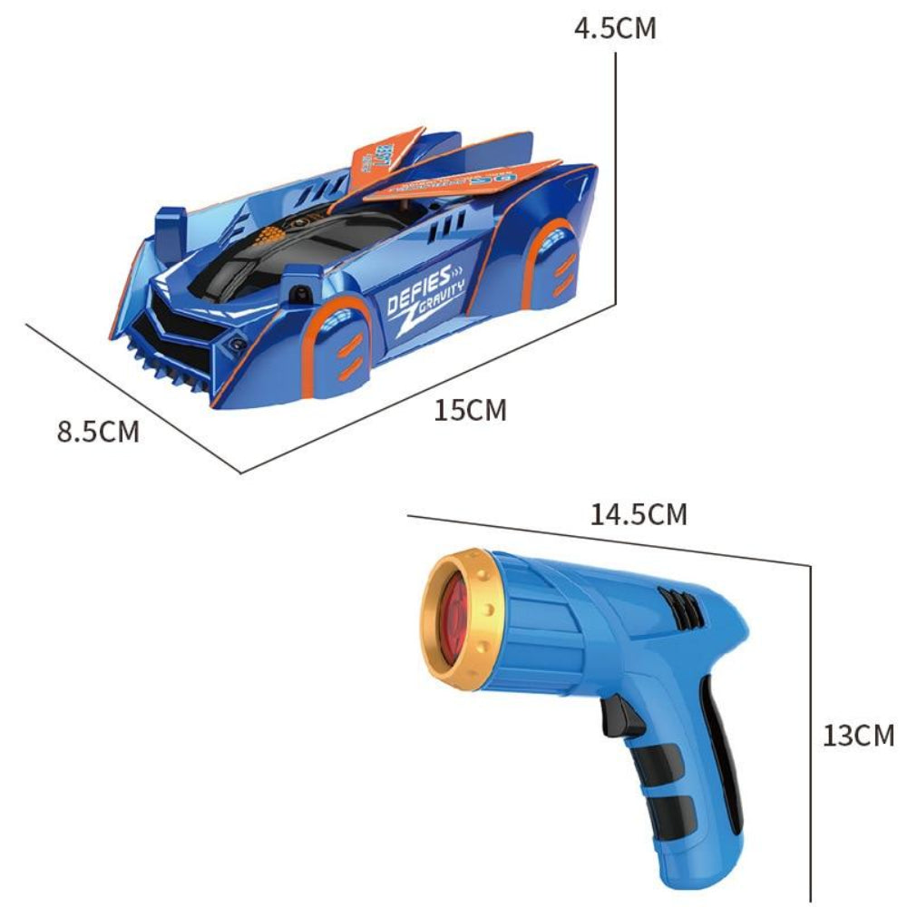 Fast Remote Control Wall Climber Toy Car with Laser