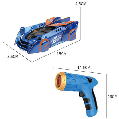 Fast Remote Control Wall Climber Toy Car with Laser