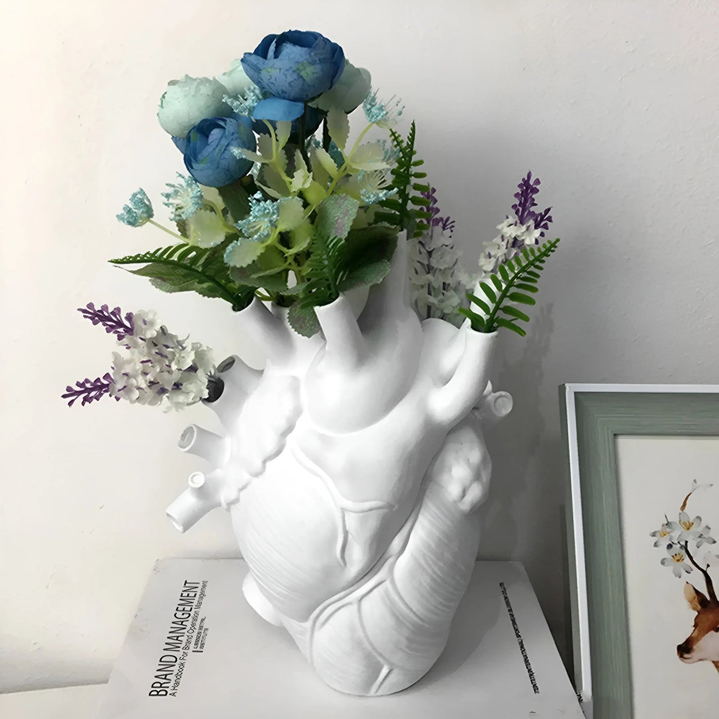 Classic Romantic Heart Vase
