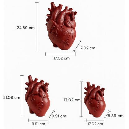 Classic Romantic Heart Vase