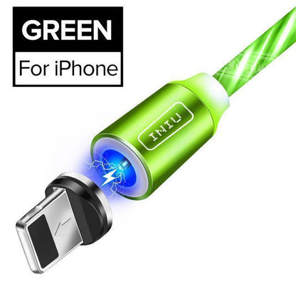 Bright LED Magnetic Phone Charger Cable