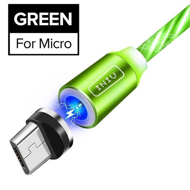 Bright LED Magnetic Phone Charger Cable
