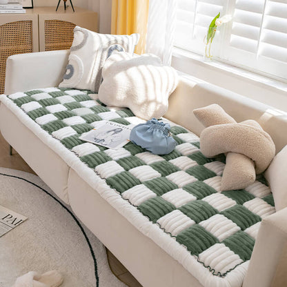 Soft Plush Pet Bed Fleece Dog Sofa Cover
