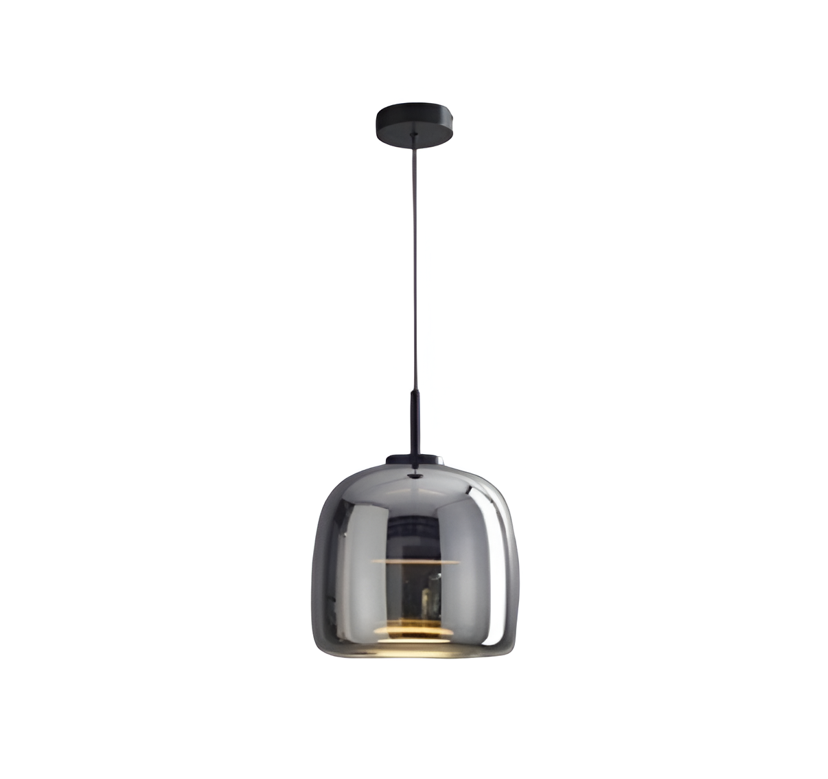 Vintage Style Glass Pendant Lighting Set of 3