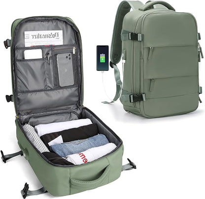 Durable Hiking Backpack with Built-in USB Port