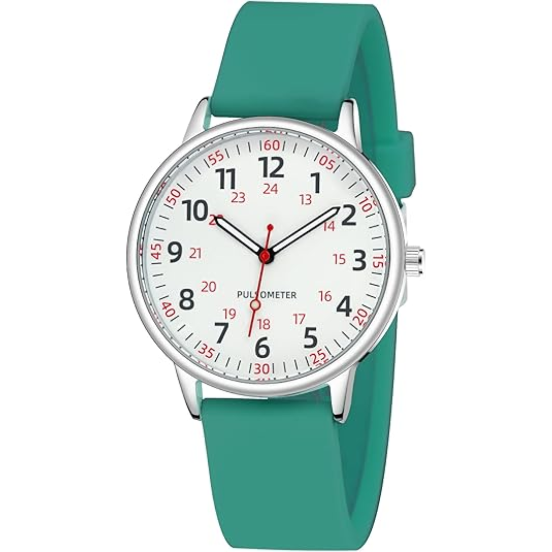 Stylish Women's Water Resistant Clip Watch