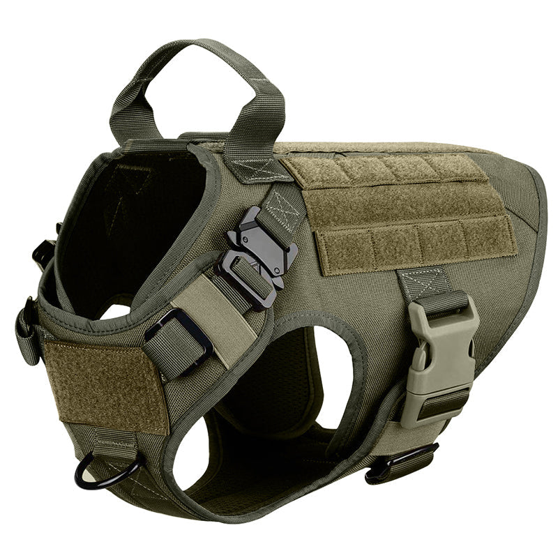 Durable Dog Vest Harness With Front Clip And Back Handle