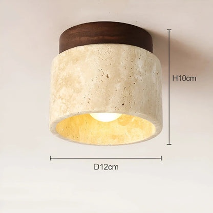 Natural Wood LED Table Lamp - Luxicro