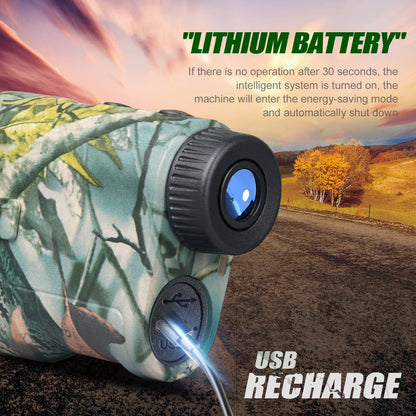 Accurate Digital Distance Meter 1000m Water Resistant Outdoor