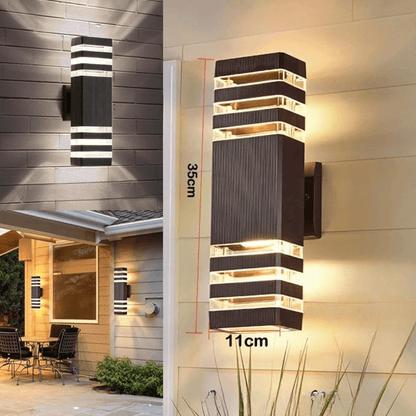 Weatherproof LED Outdoor Wall Light with Dual Direction
