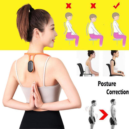 Adjustable Back Support Brace with Vibration Reminder