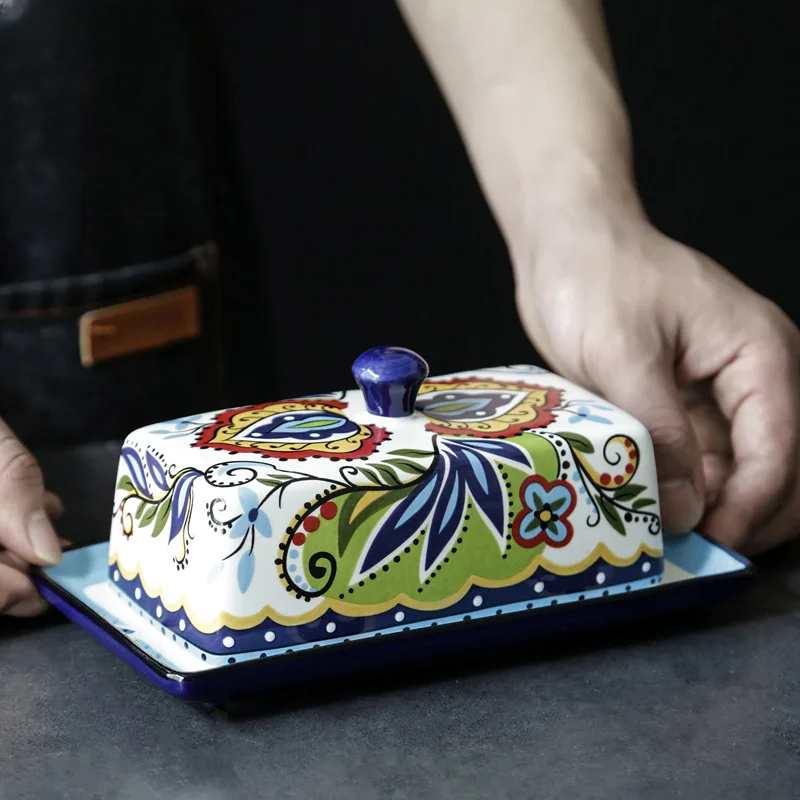 Vibrant Italian Design Butter Plate