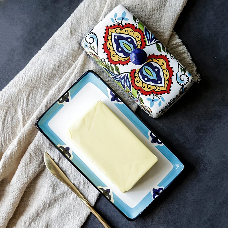 Vibrant Italian Design Butter Plate