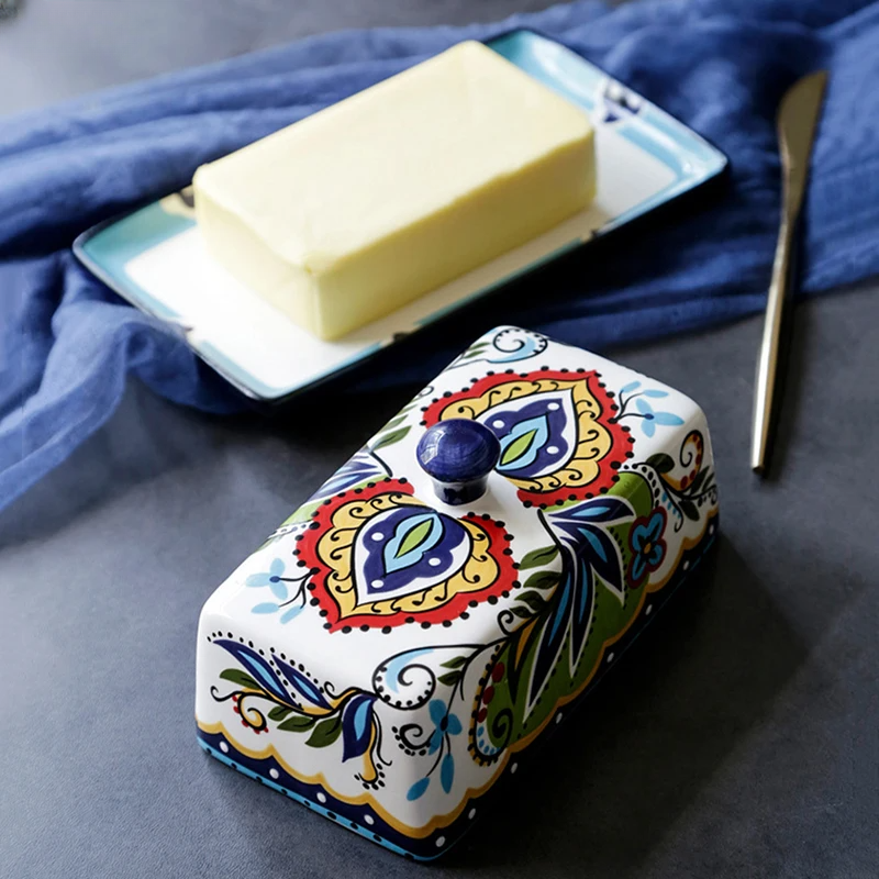 Vibrant Italian Design Butter Plate