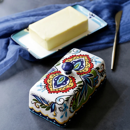 Vibrant Italian Design Butter Plate
