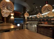 Natural Wood Pendant Light - Country Chic