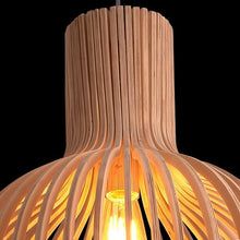 Natural Wood Pendant Light - Country Chic