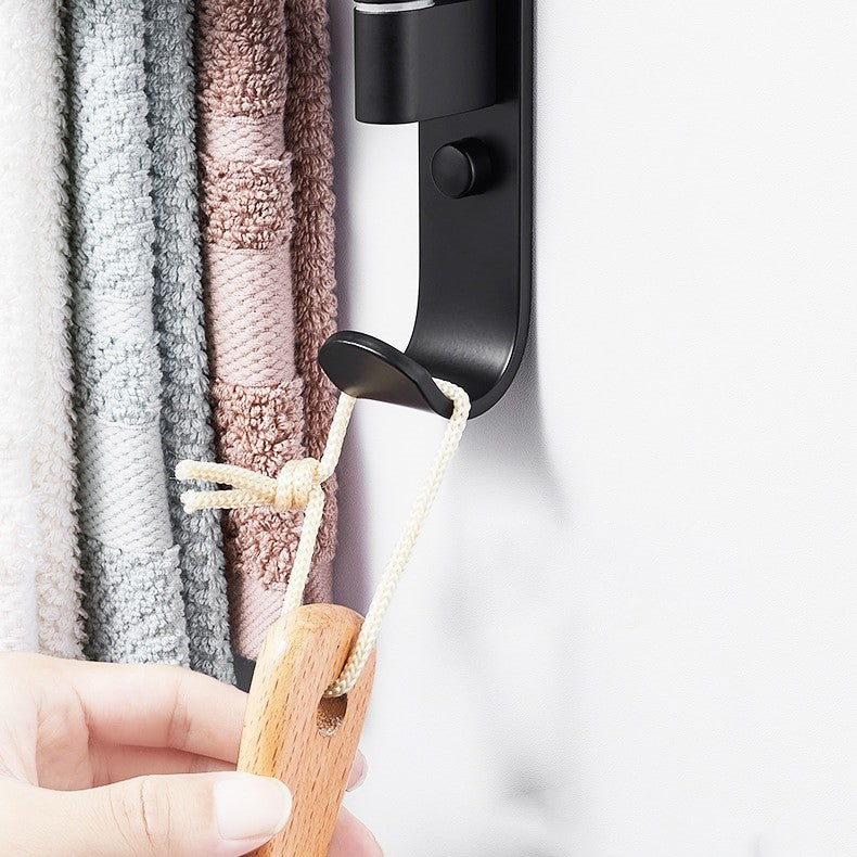 Sleek Wall Mount Towel Storage Rack