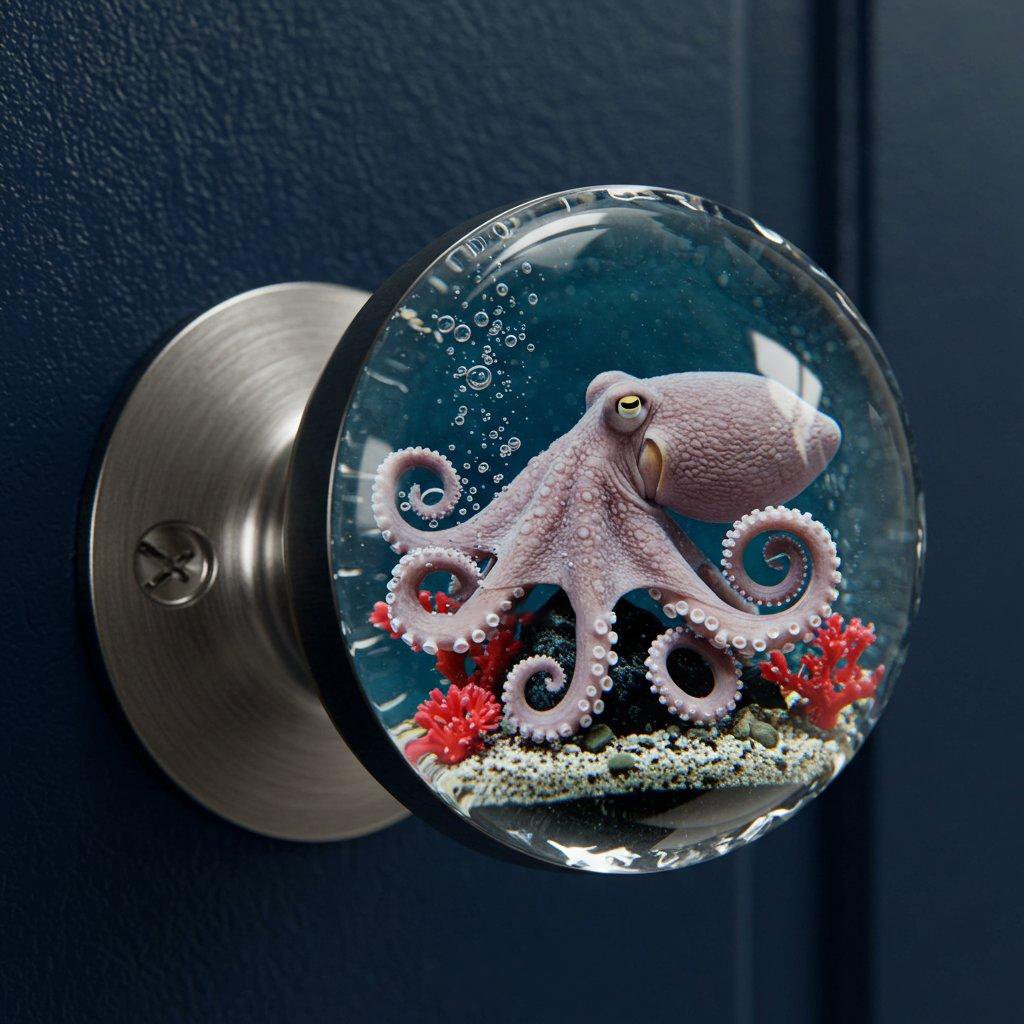 Modern Door Handle Wall Light