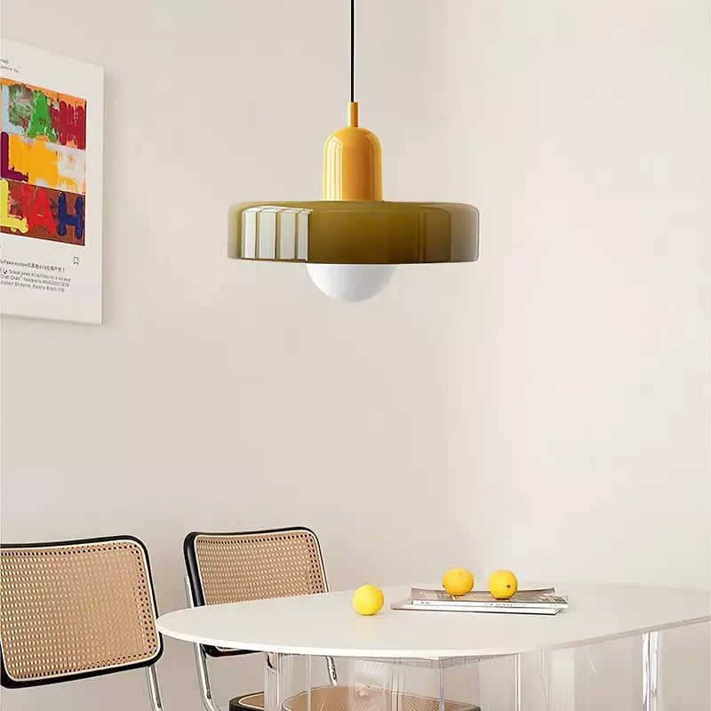 Colorful Glass Pendant Light