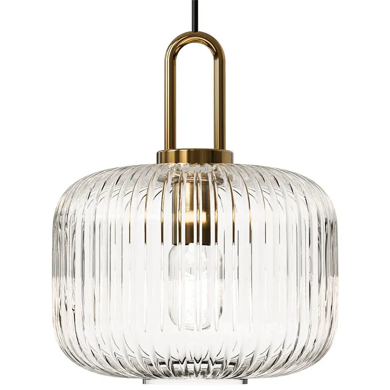Elegant Pendant Glass Lamp