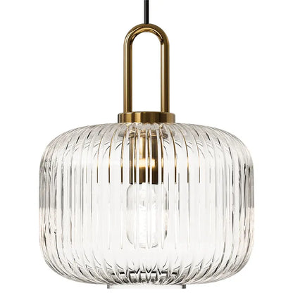 Elegant Pendant Glass Lamp