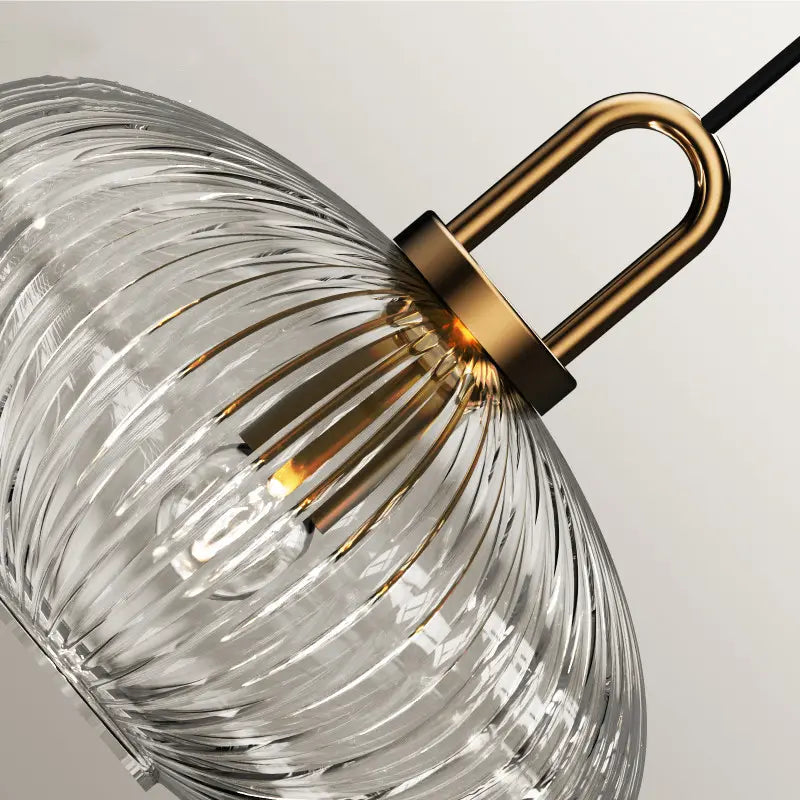 Elegant Pendant Glass Lamp