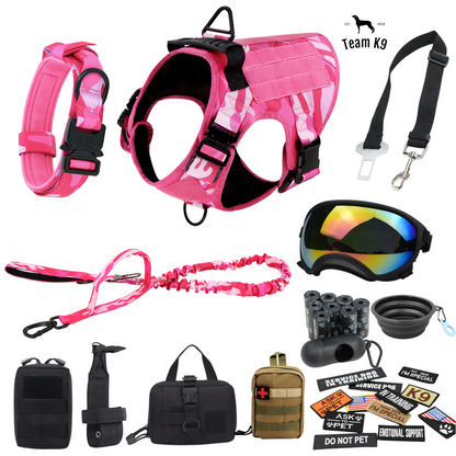 Durable Dog Vest Harness With Front Clip And Back Handle