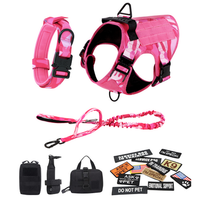 Durable Dog Vest Harness With Front Clip And Back Handle