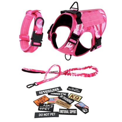 Durable Dog Vest Harness With Front Clip And Back Handle