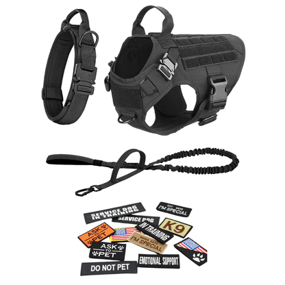 Durable Dog Vest Harness With Front Clip And Back Handle