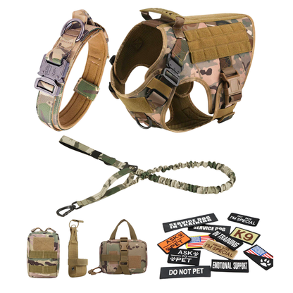Durable Dog Vest Harness With Front Clip And Back Handle