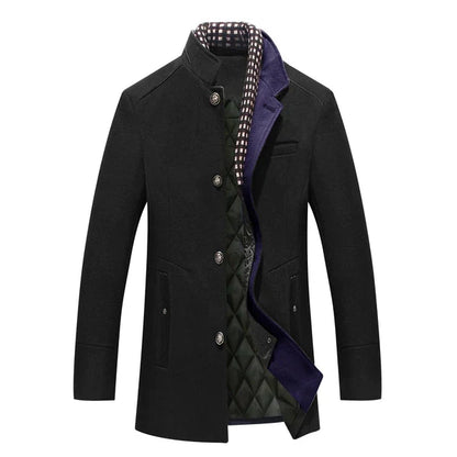 Warm Mens Winter Parka Coat