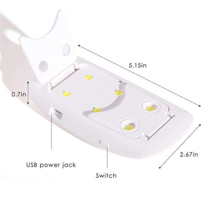 Quick UV Nail Dryer Lamp