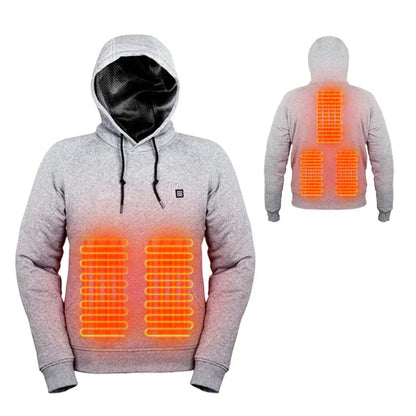 Cozy Thermal Hoodie with Adjustable Heat Setting