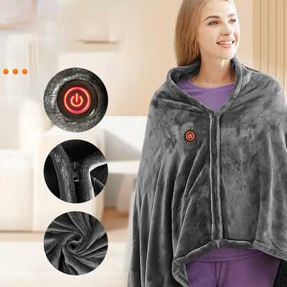 Cozy Rechargeable Heating Wrap Blanket