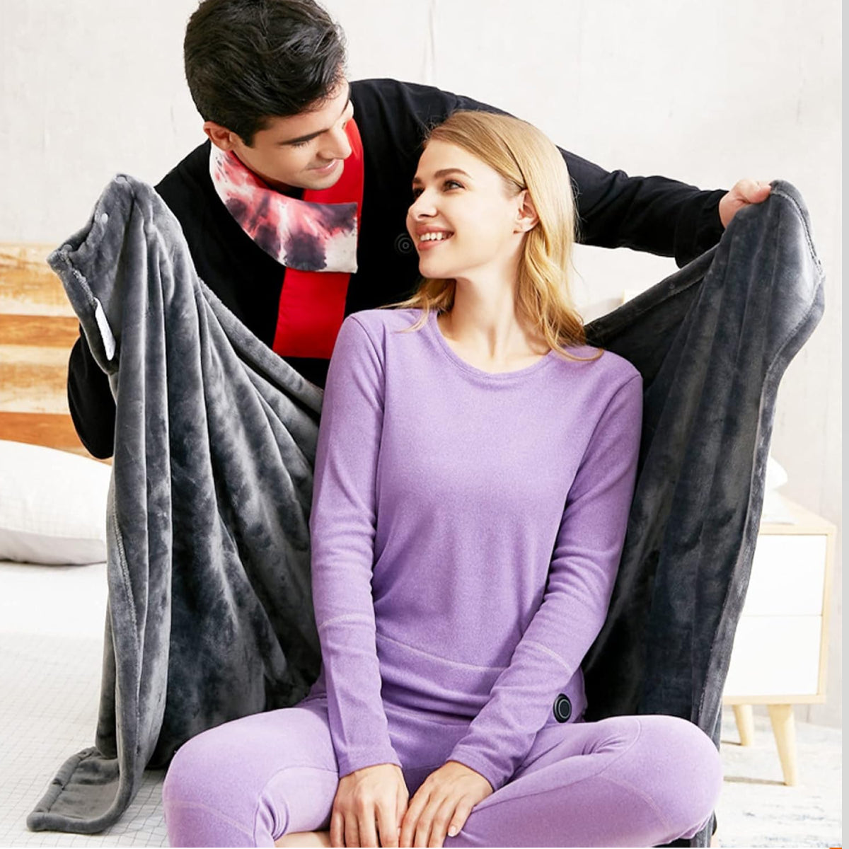 Cozy Rechargeable Heating Wrap Blanket