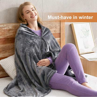 Cozy Rechargeable Heating Wrap Blanket