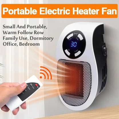 Compact Personal Space Heater with Digital Display