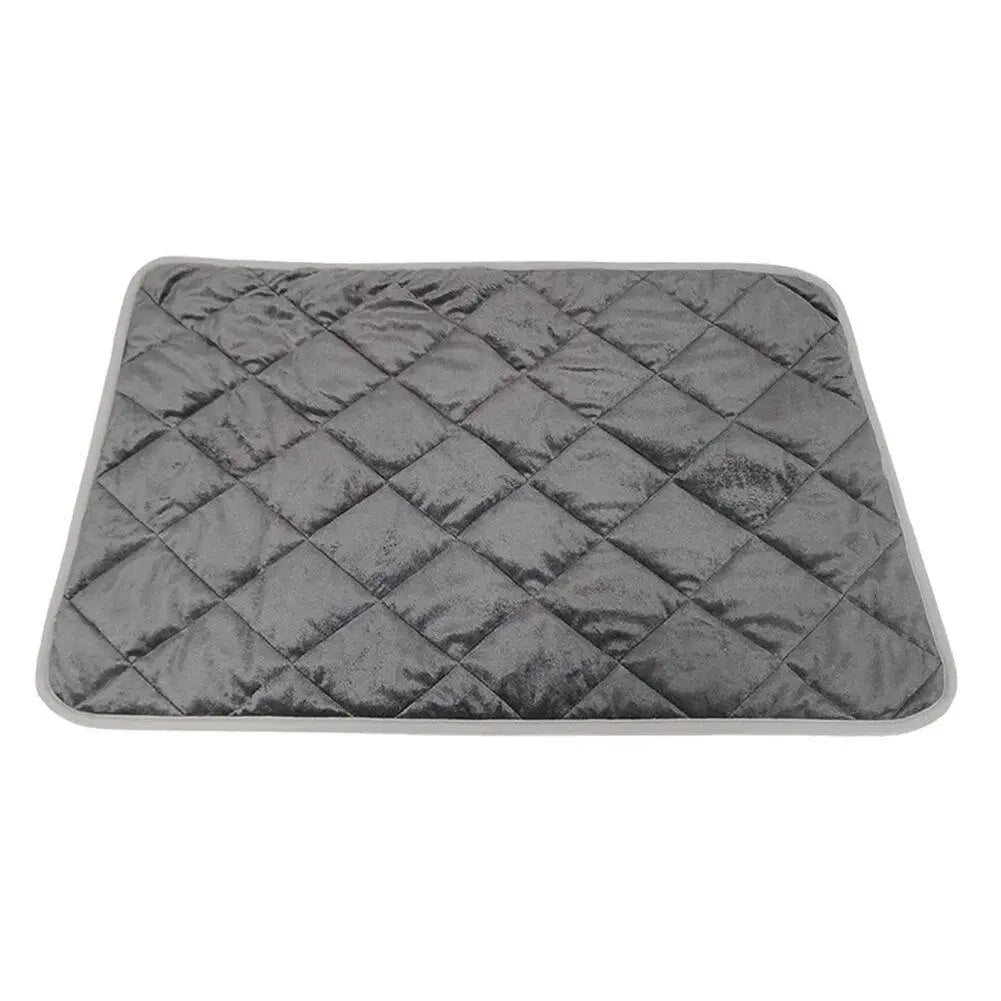 Cozy Heated Dog Bed: Warm Waterproof Pet Mat