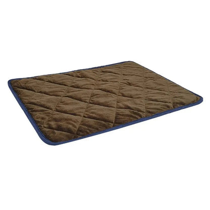 Cozy Heated Dog Bed: Warm Waterproof Pet Mat