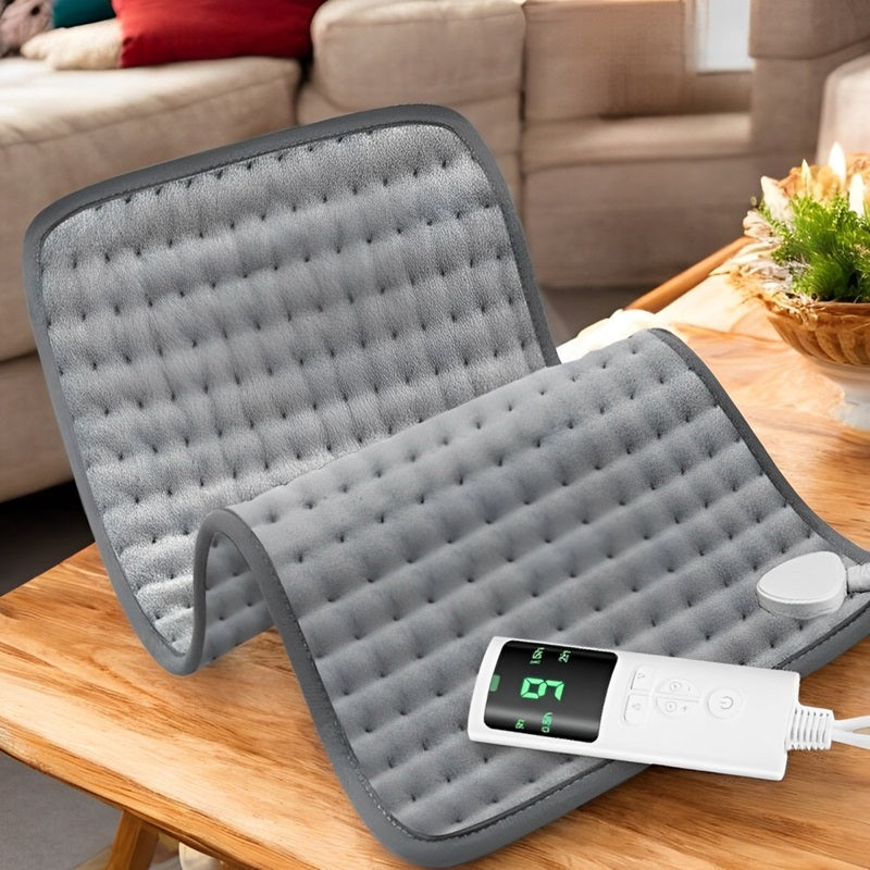 Soft Therapeutic Heating Pad with Digital Timer - Luxicro