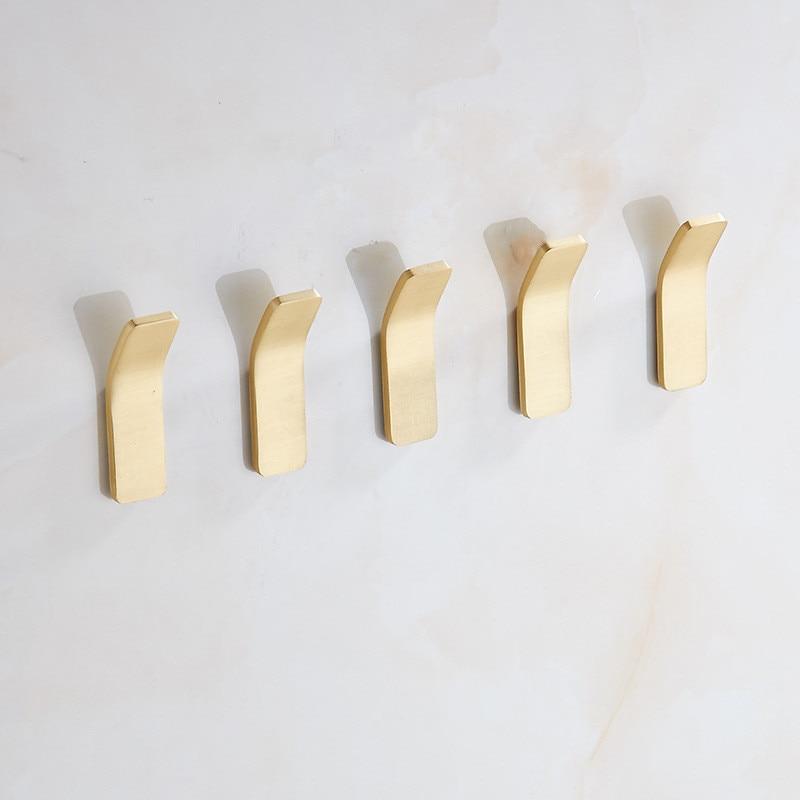 Stylish Metal Wall Hangers - Strong Coat Hooks for Home - Luxicro