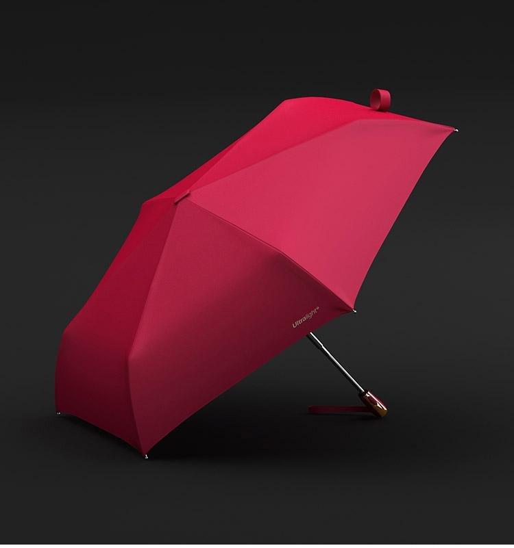 Lightweight Folding Rain Umbrella with Sun Protection